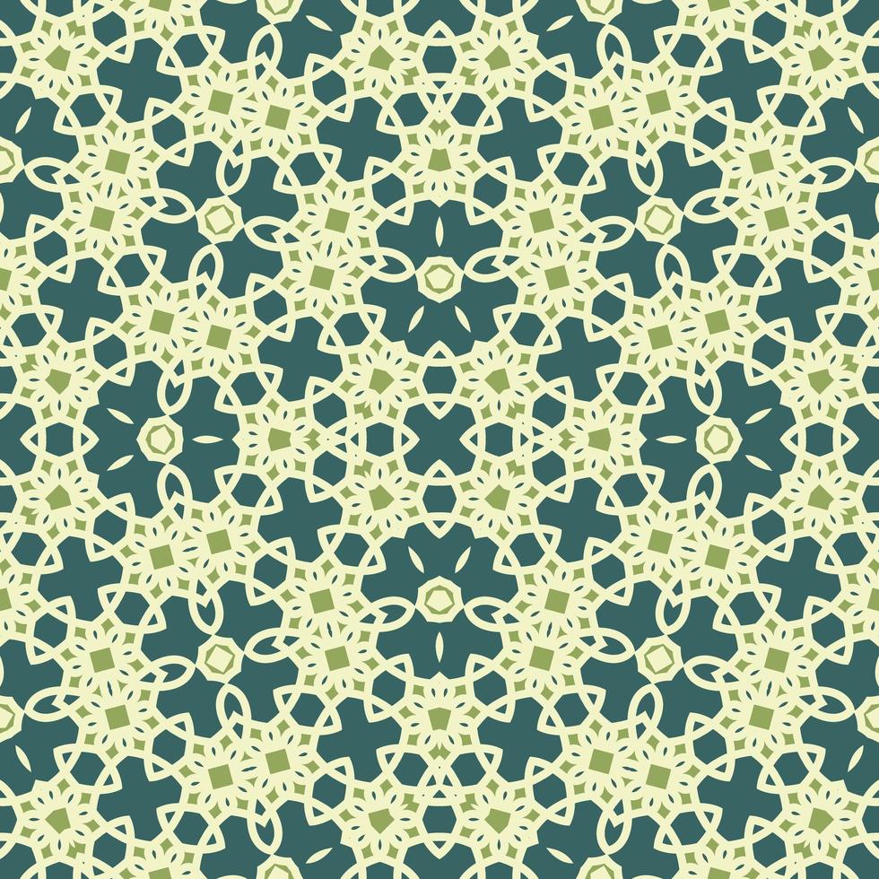 Oriental traditional pattern. Repeated maroccan crosses mosaic tiles. Lantern shapes motif. Tracery window wallpaper. Arabesque digital paper, textile print. Seamless surface design photo