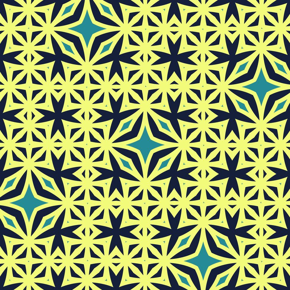 Oriental traditional pattern. Repeated maroccan crosses mosaic tiles. Lantern shapes motif. Tracery window wallpaper. Arabesque digital paper, textile print. Seamless surface design photo