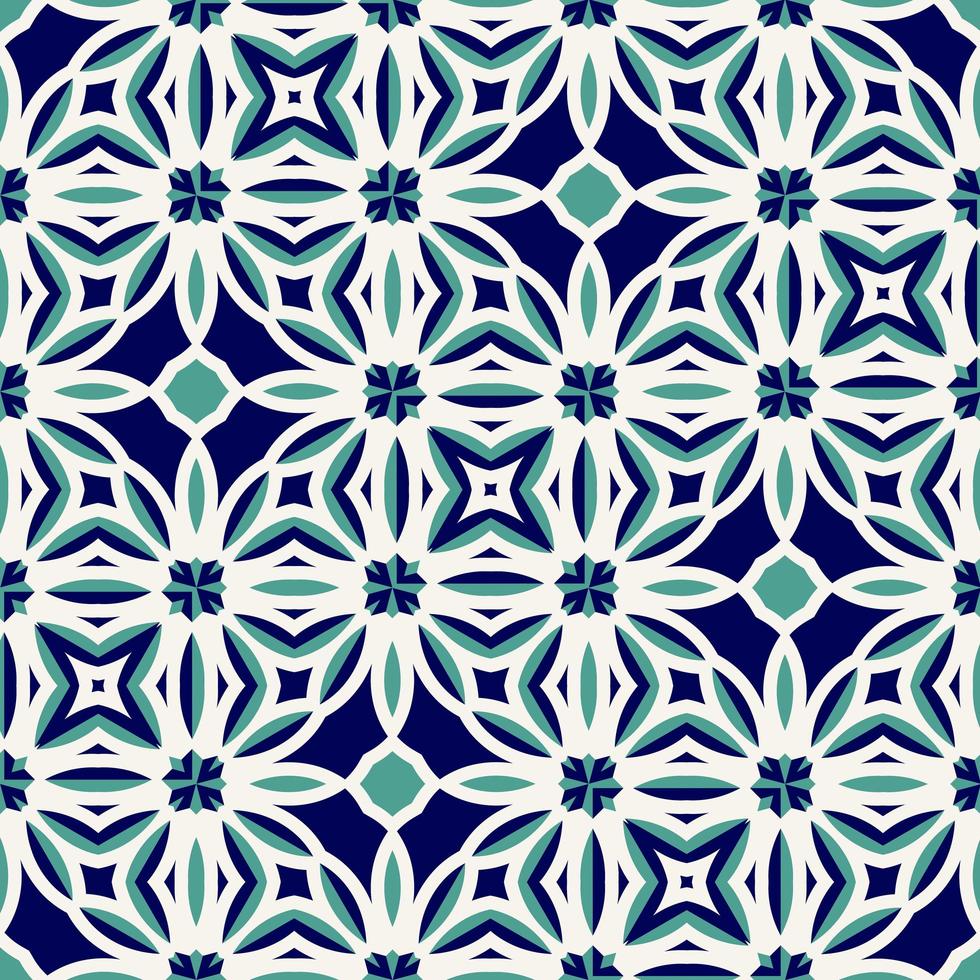 Oriental traditional pattern. Repeated maroccan crosses mosaic tiles. Lantern shapes motif. Tracery window wallpaper. Arabesque digital paper, textile print. Seamless surface design photo