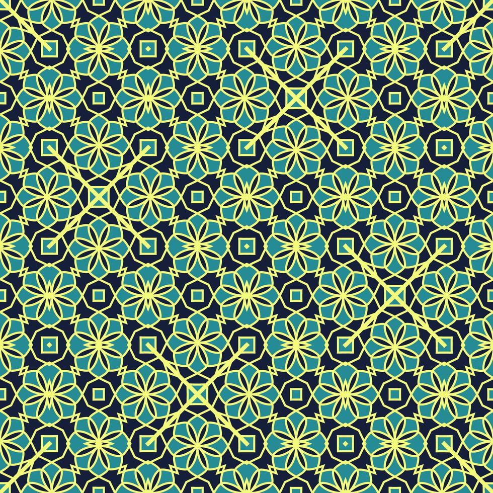 Oriental traditional pattern. Repeated maroccan crosses mosaic tiles. Lantern shapes motif. Tracery window wallpaper. Arabesque digital paper, textile print. Seamless surface design photo