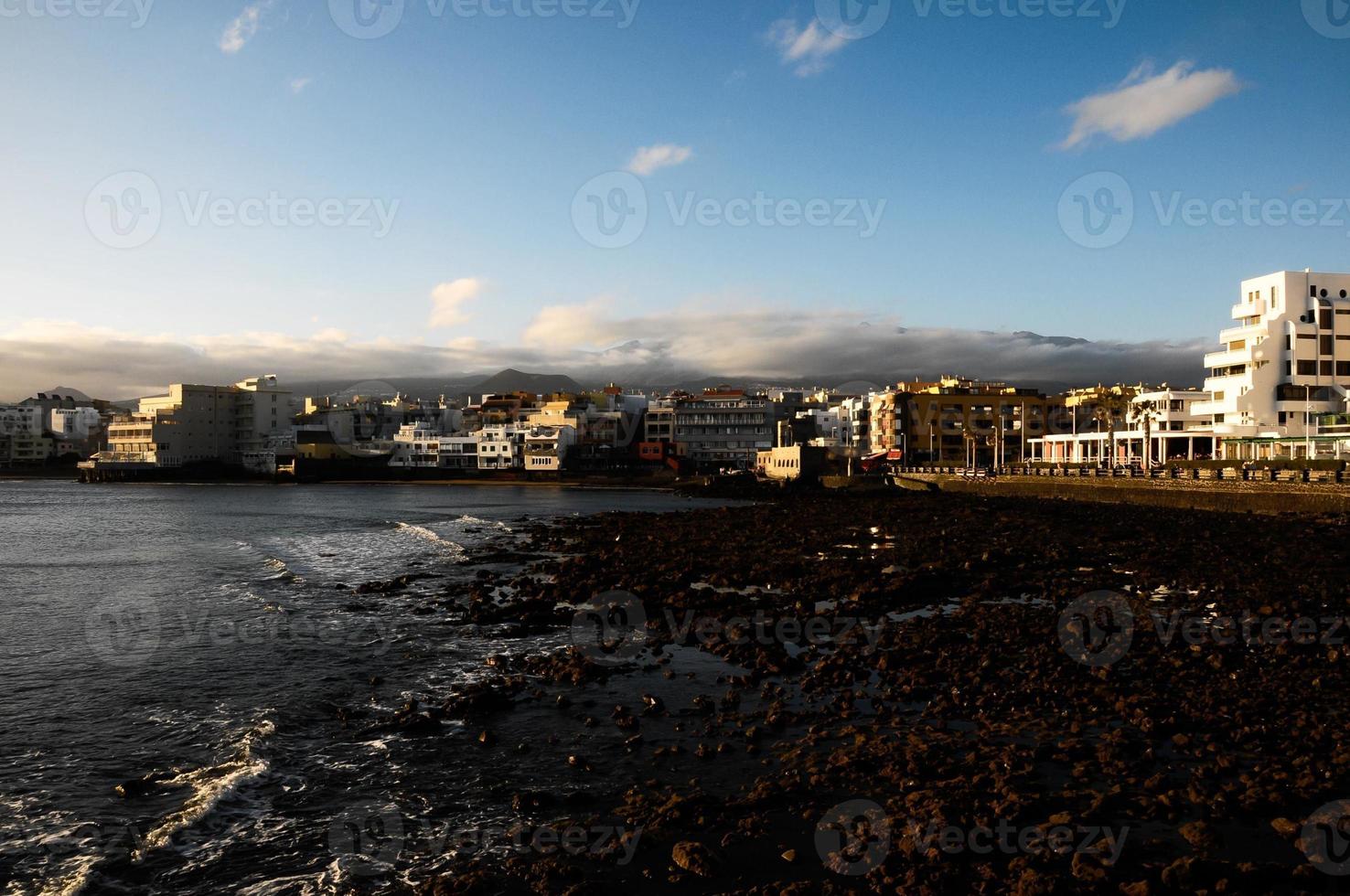 Scenic coastal view photo