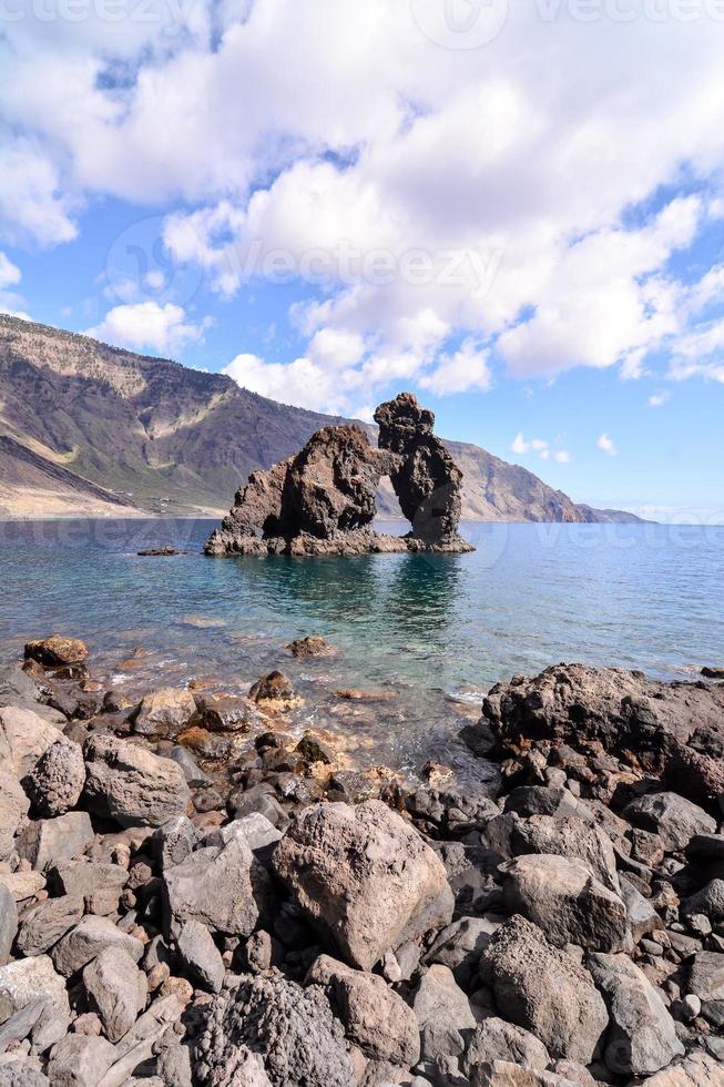 Scenic coastal view photo