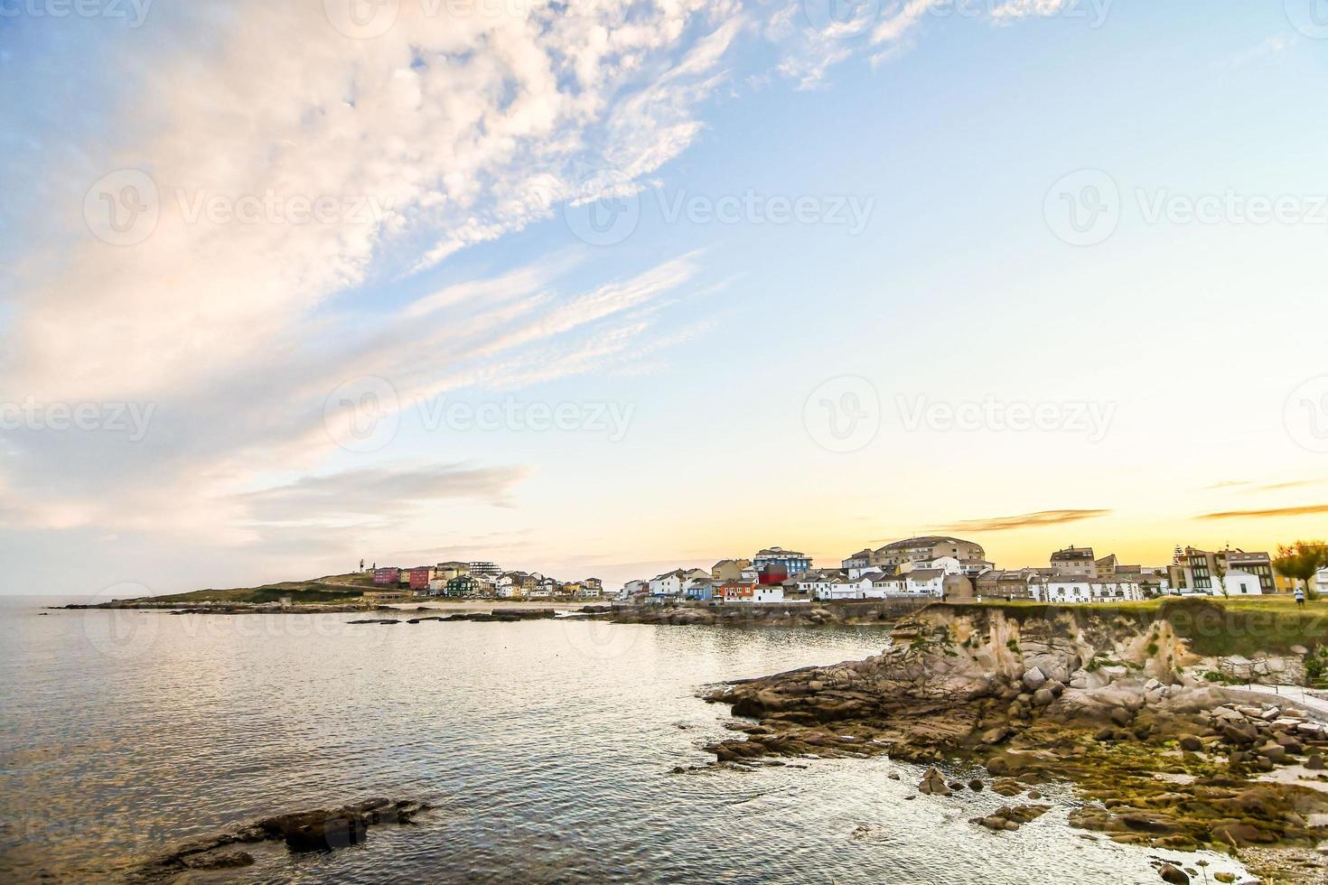 Scenic coastal view photo