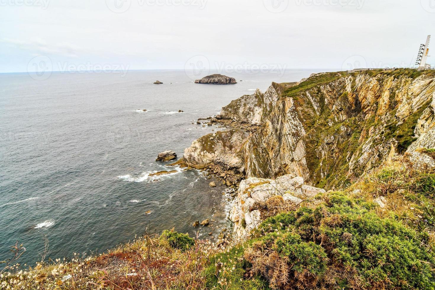 Scenic coastal view photo