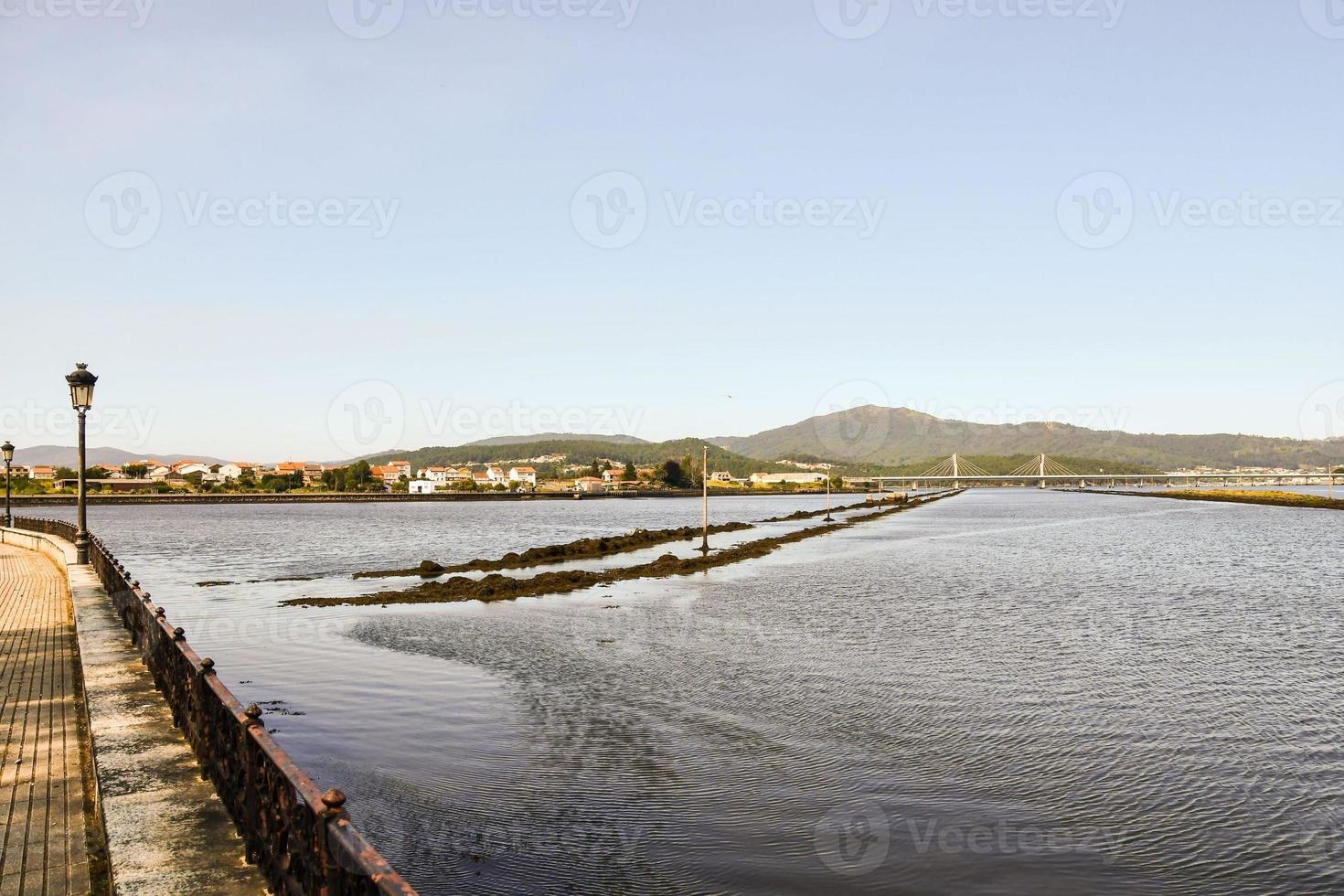 Scenic coastal view photo