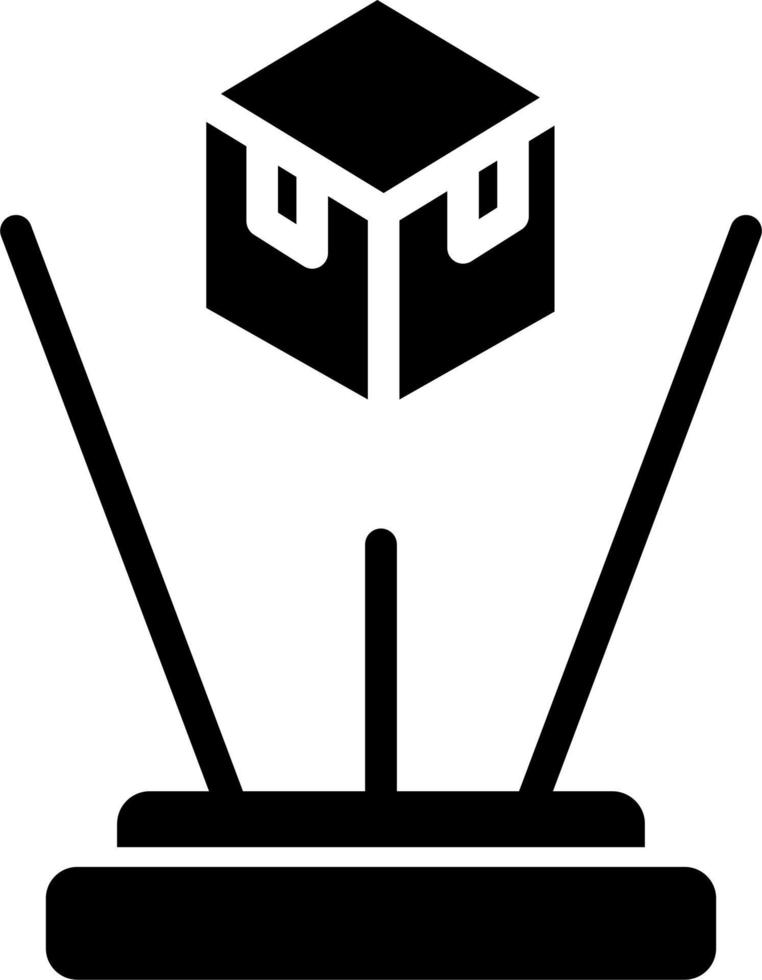 Hologram vector icon