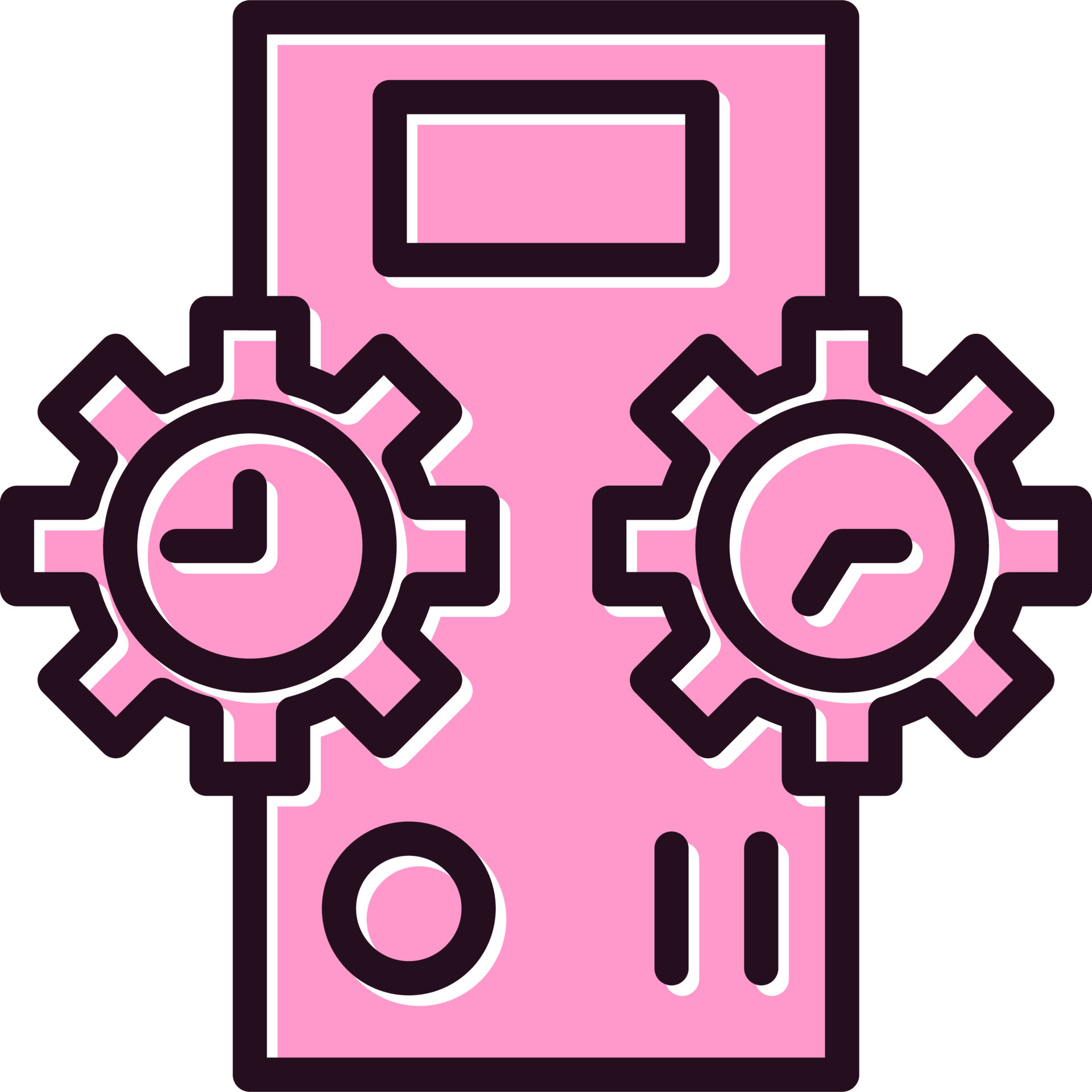 Time Machine vector icon 21589255 Vector Art at Vecteezy