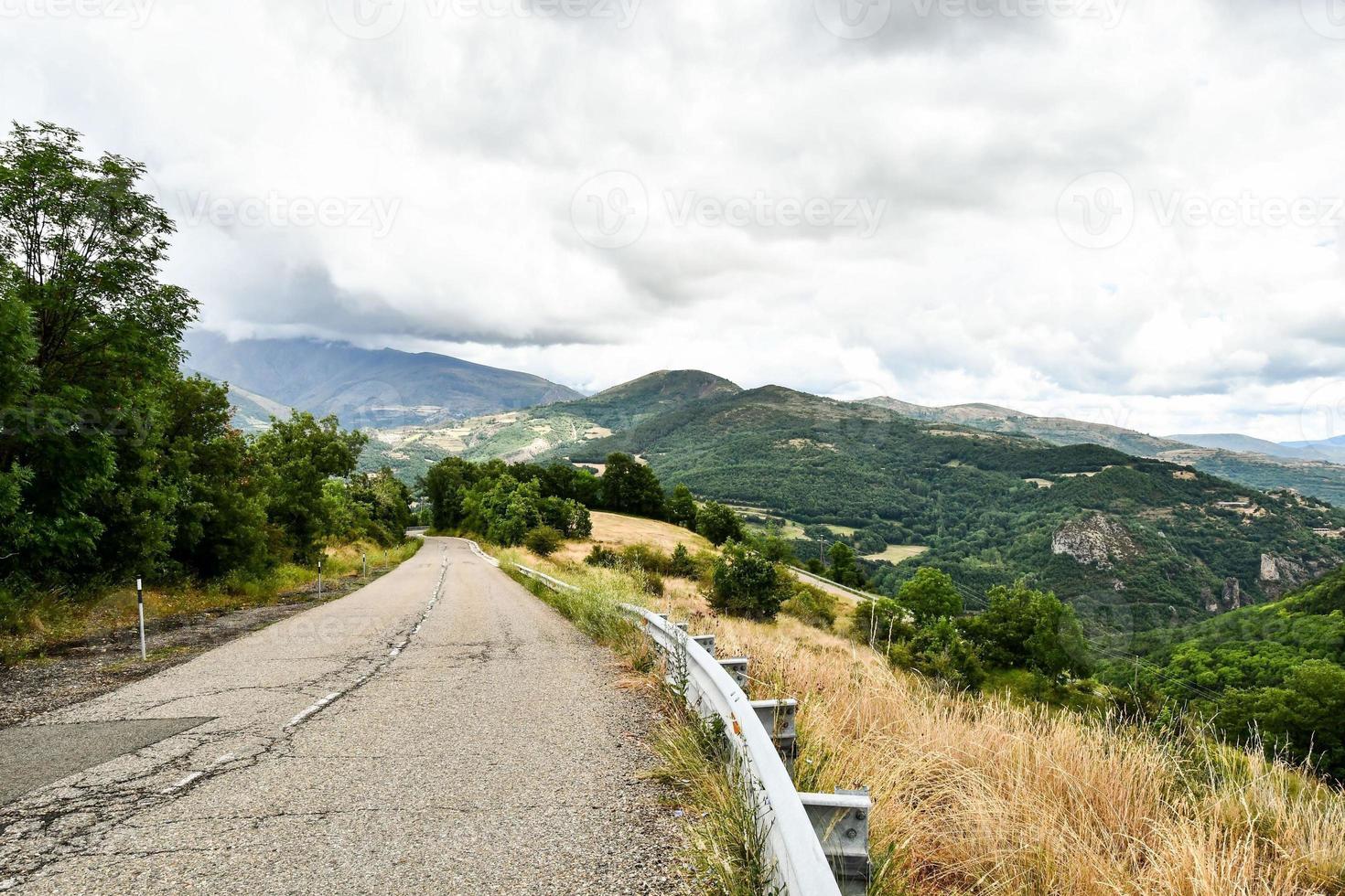 Scenic rural landscape photo