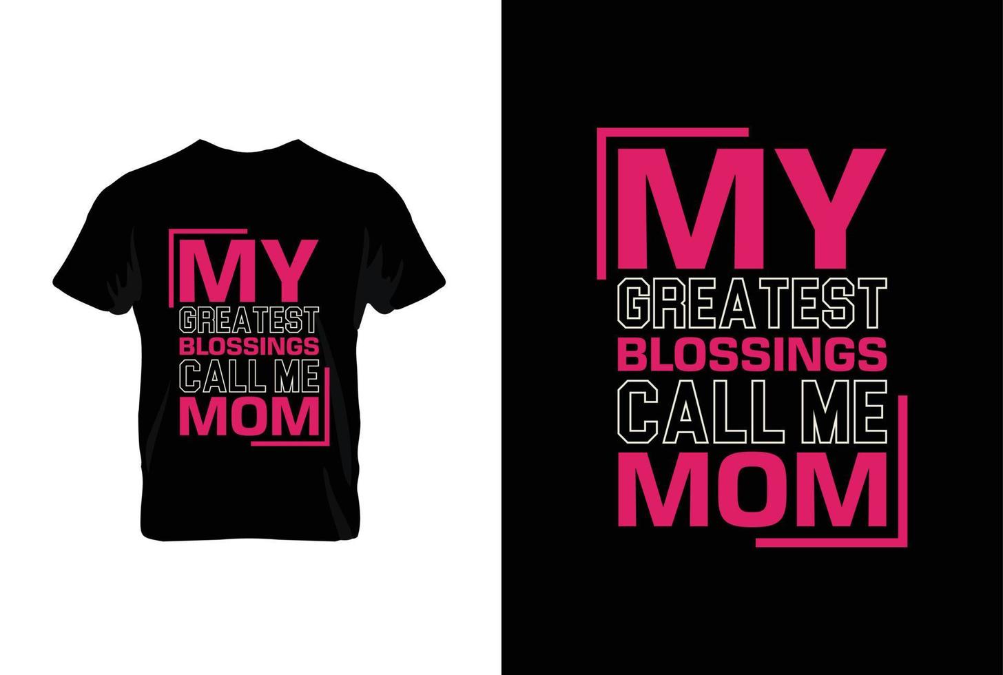 mi mayor bendiciones llamada yo mamá. madres día t camisa diseño mejor de venta camiseta diseño tipografía creativo costumbre, camiseta diseño vector