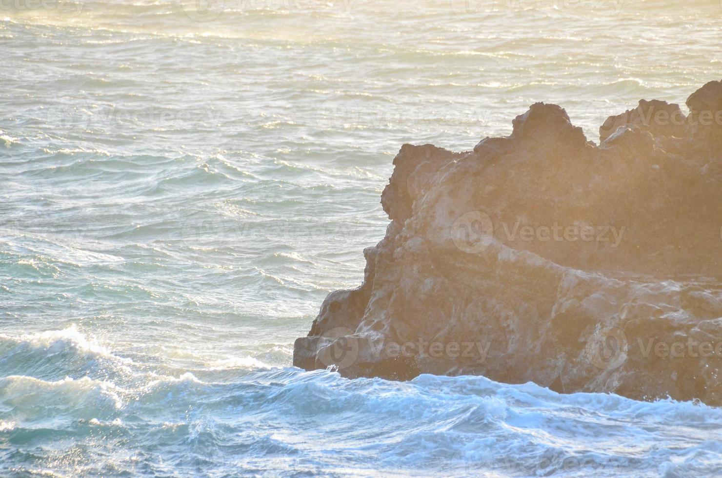 olas en el Oceano foto