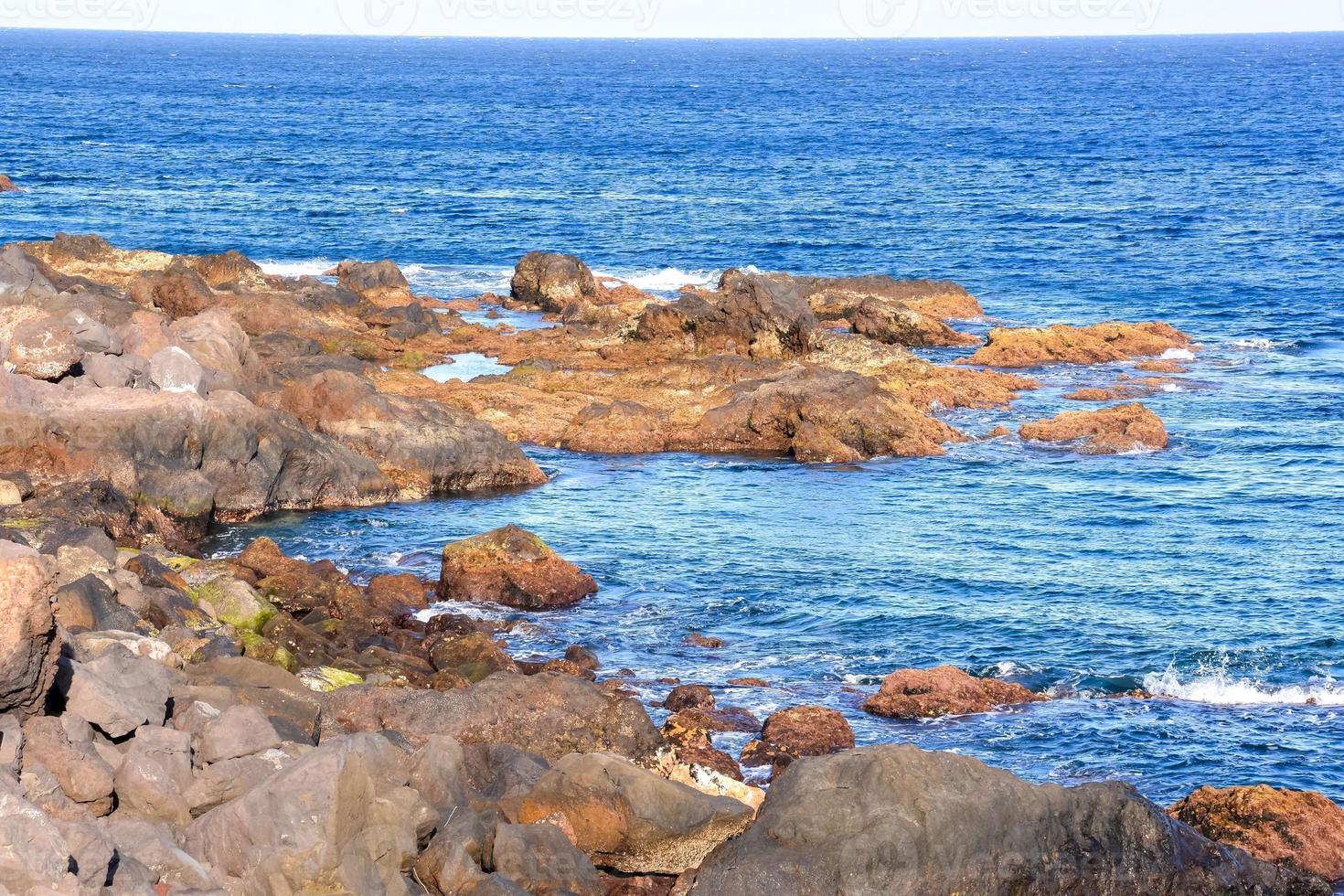 Scenic coastal view photo