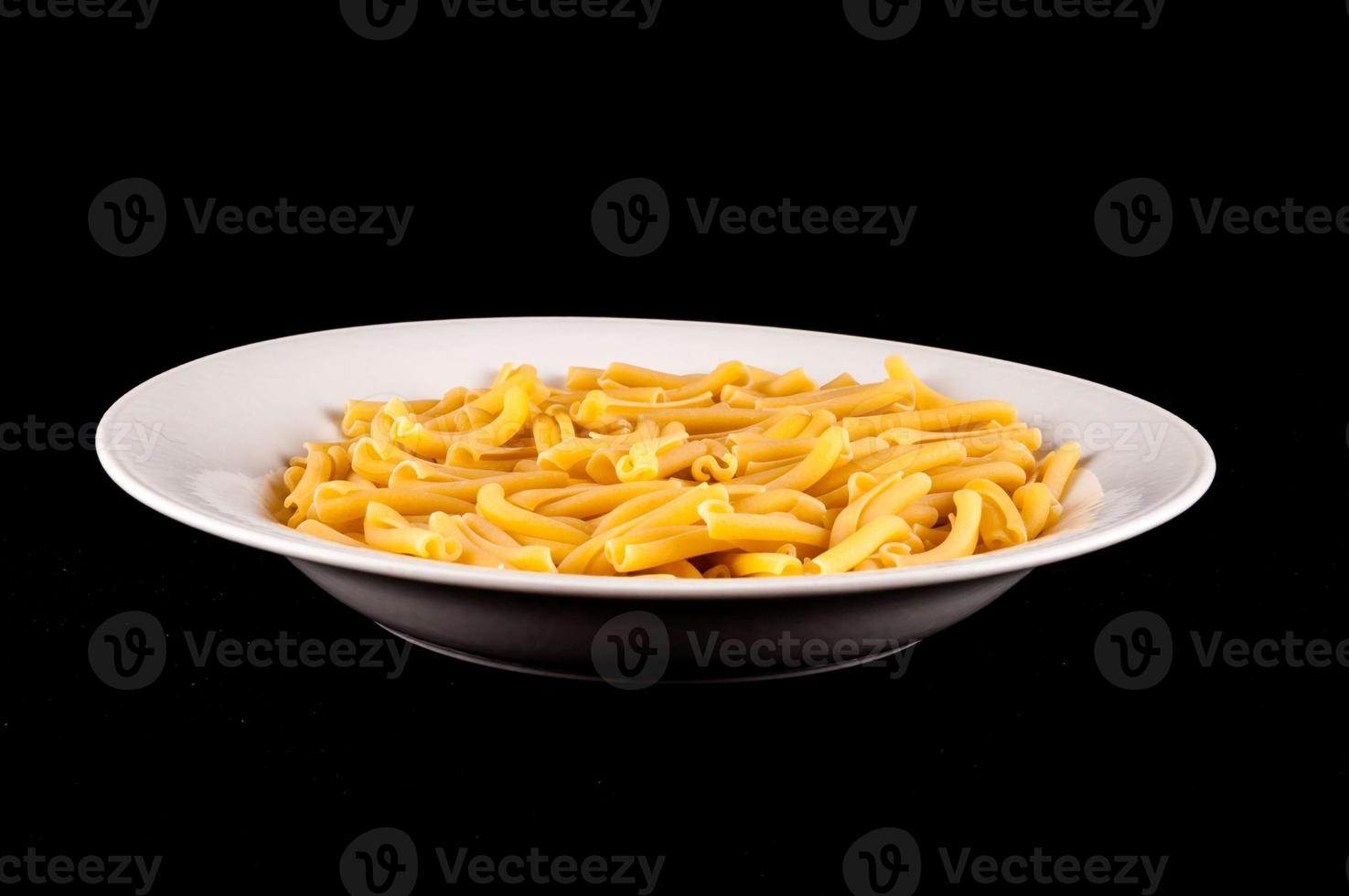 Plate of pasta photo