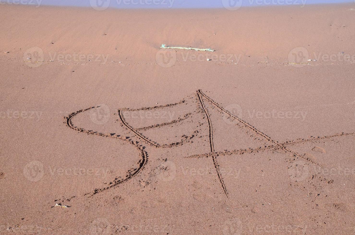 Beautiful beach on Tenerife photo