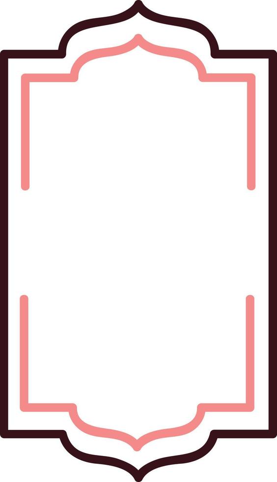 Islamic oriental-style windows and arches. Modern boho colors, minimalistic design vector
