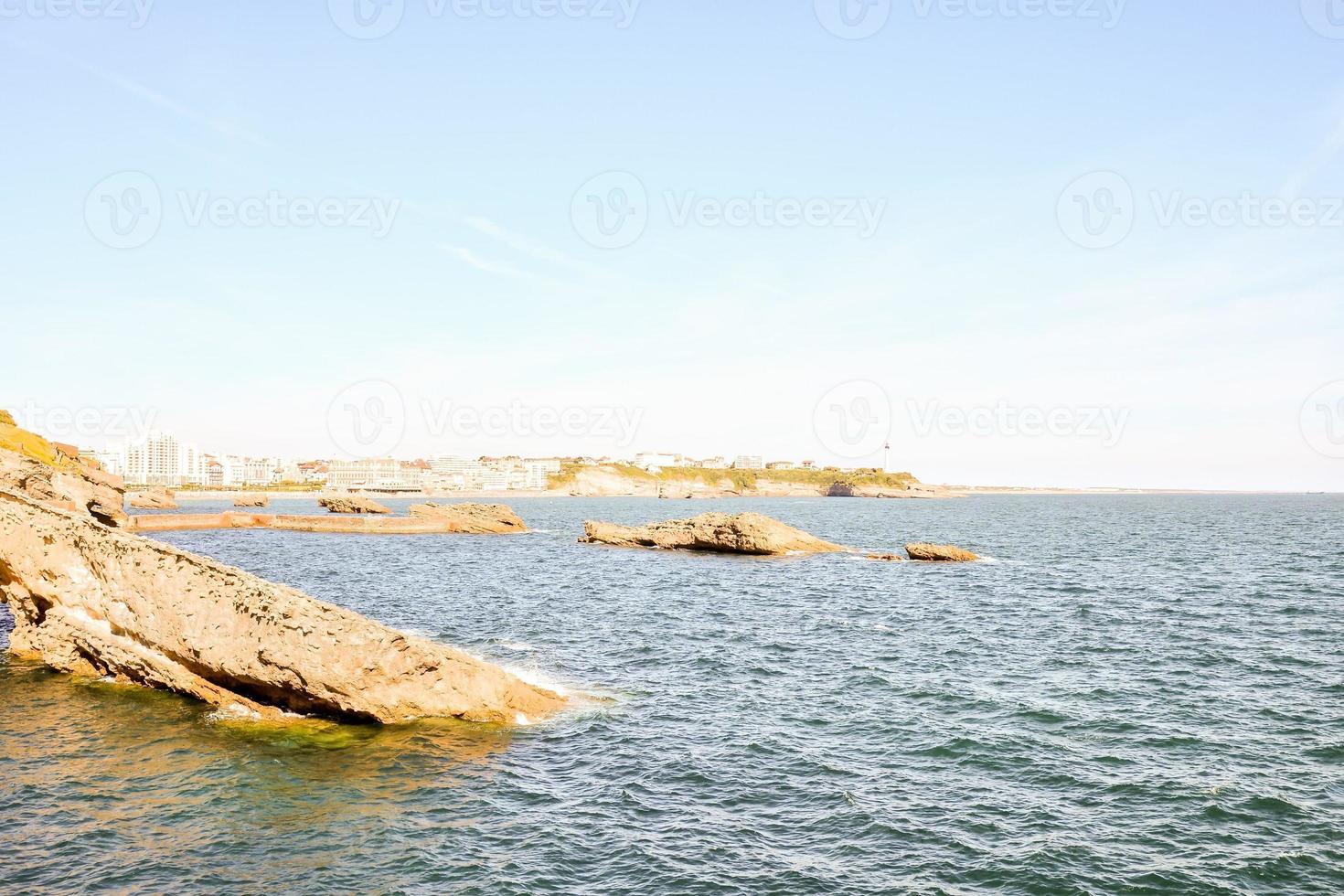 Scenic coastal view photo