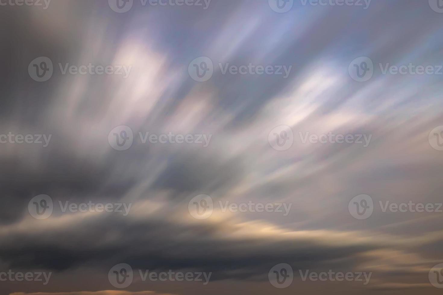 long exposure blurred motion colorful clouds, abstract photo