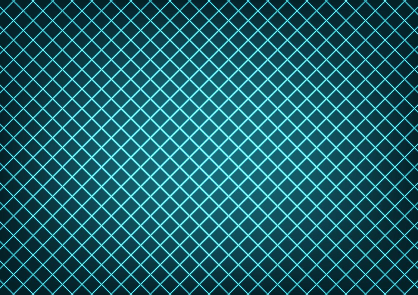 Abstract blue neon net technology light line pattern background vector