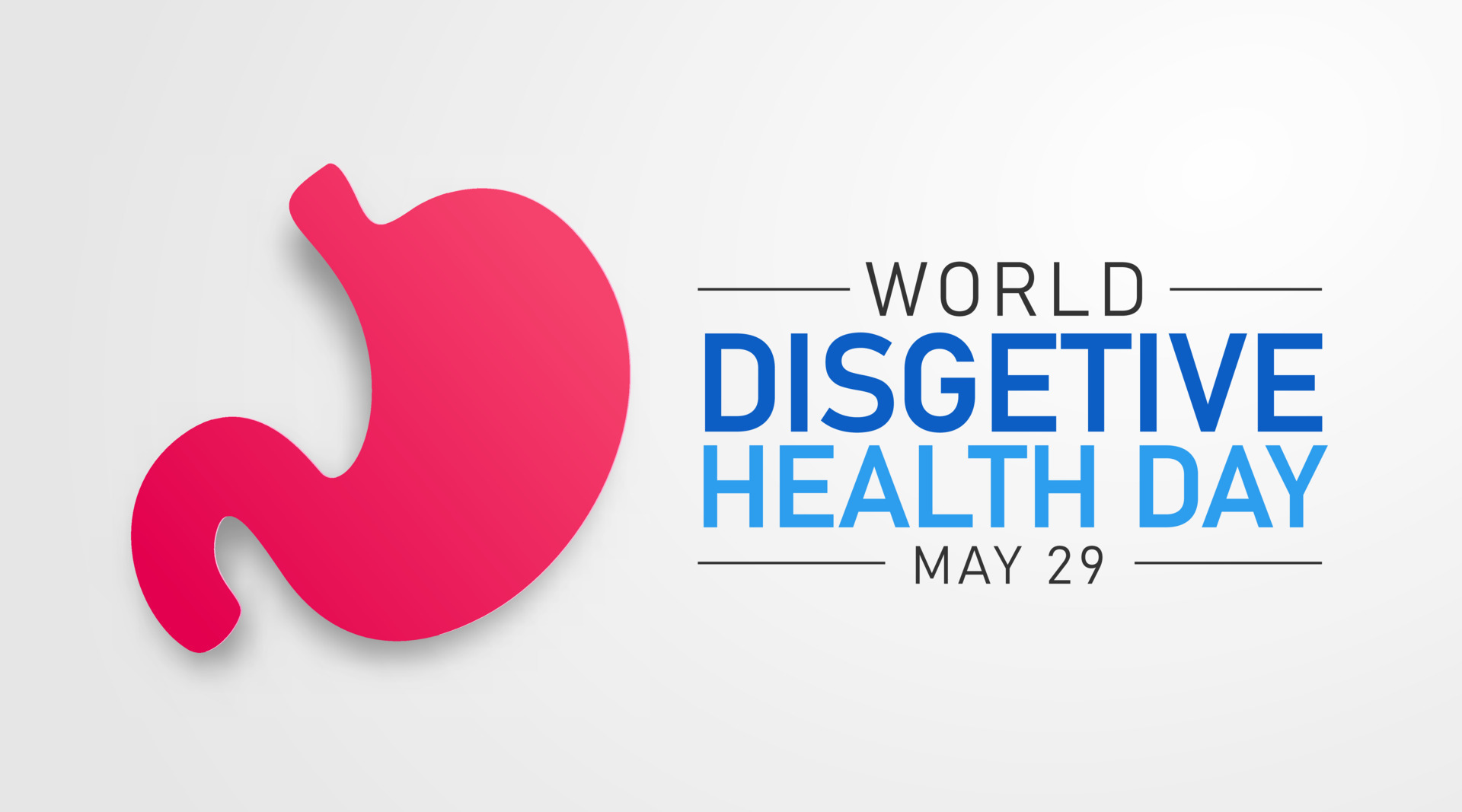 World Digestive Health Day Design, disgestive systems organ awareness