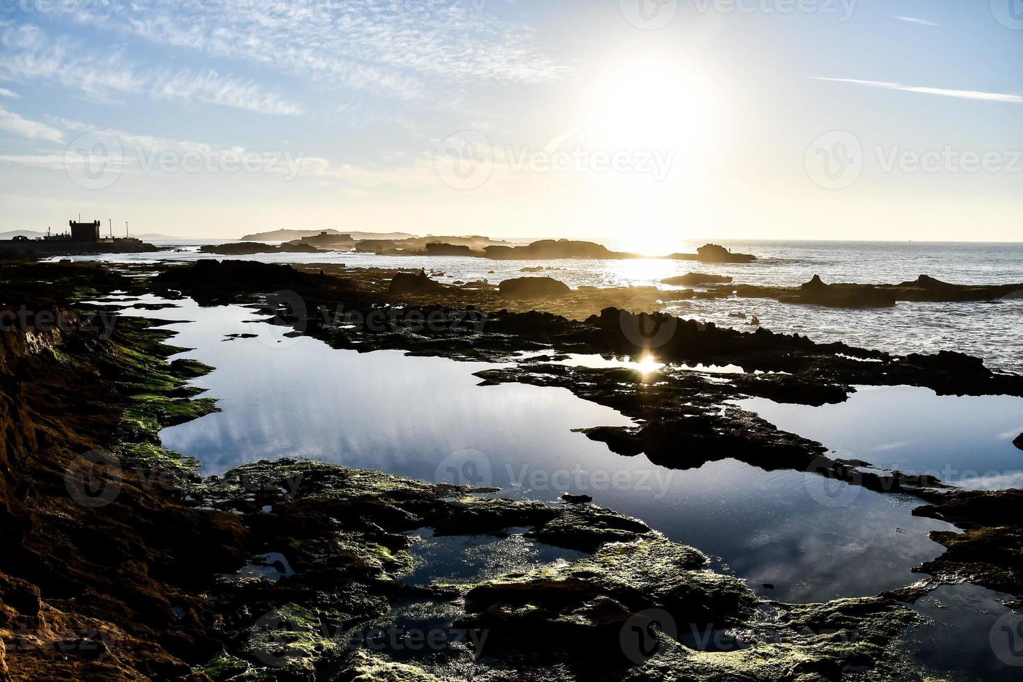 Scenic coastal view photo