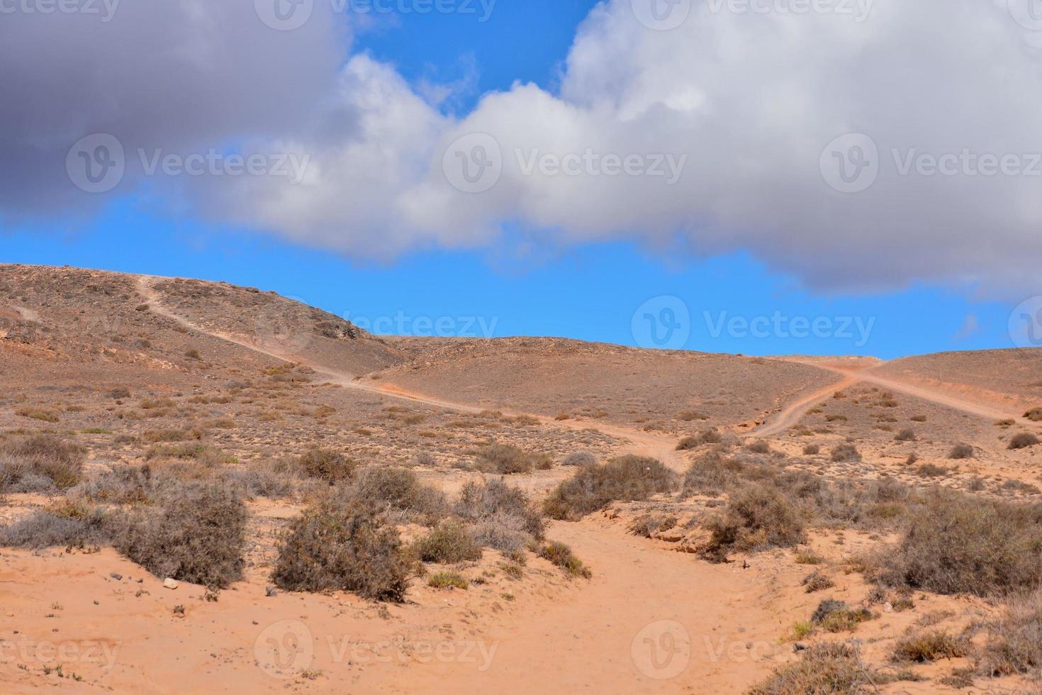 Scenic mountain landscape photo