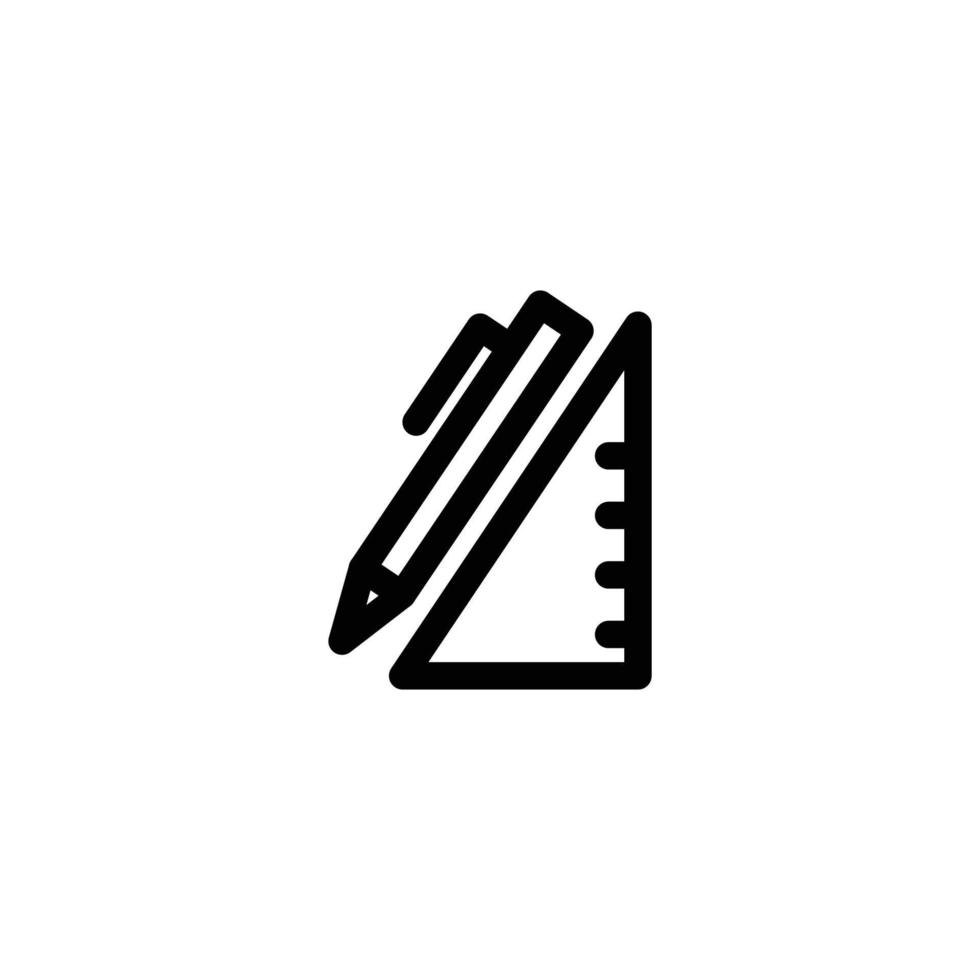 Printpencil icon sign symbol. vector illustration on white background