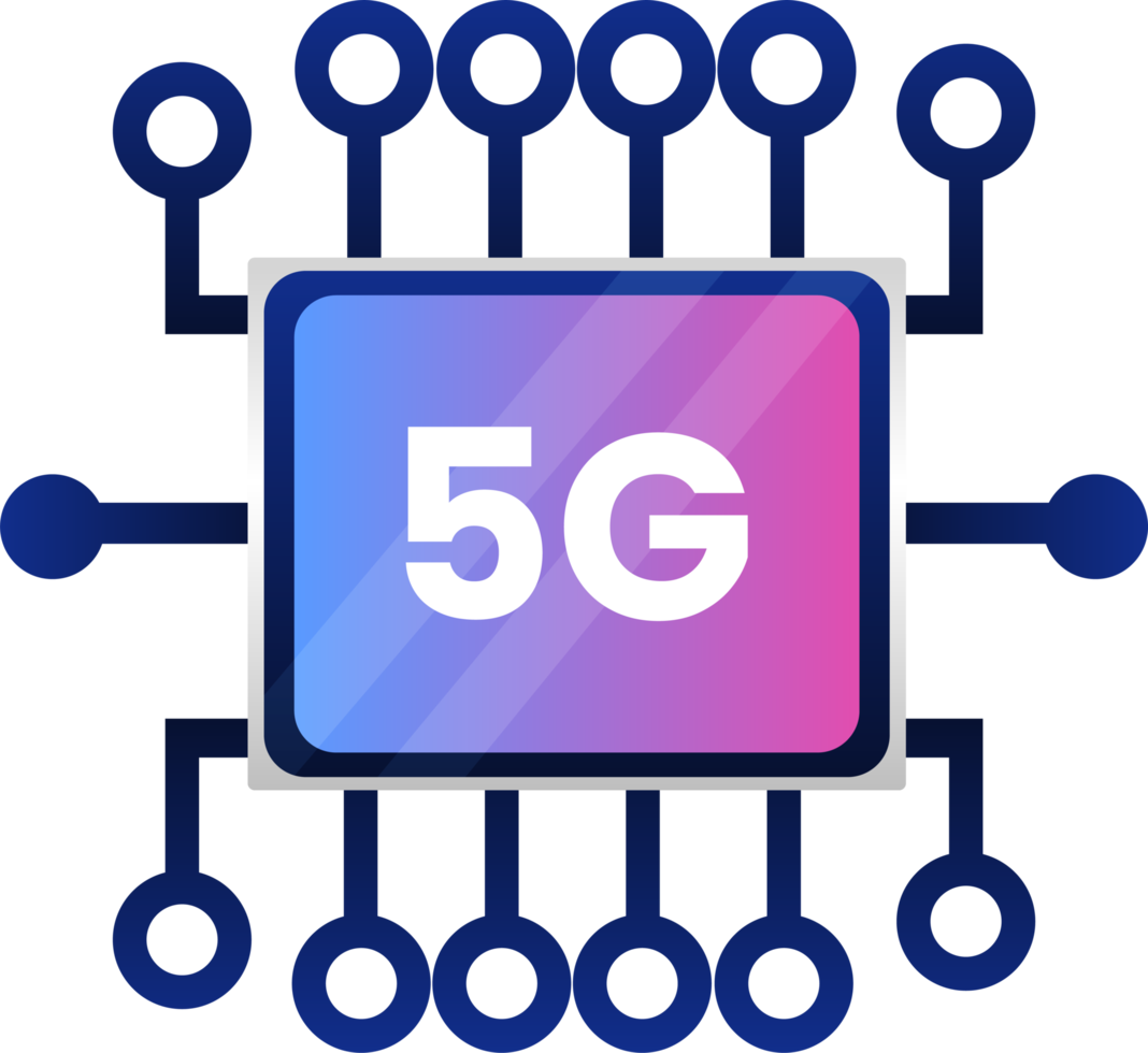 5g sem fio rede tecnologia ícone elemento ilustração png