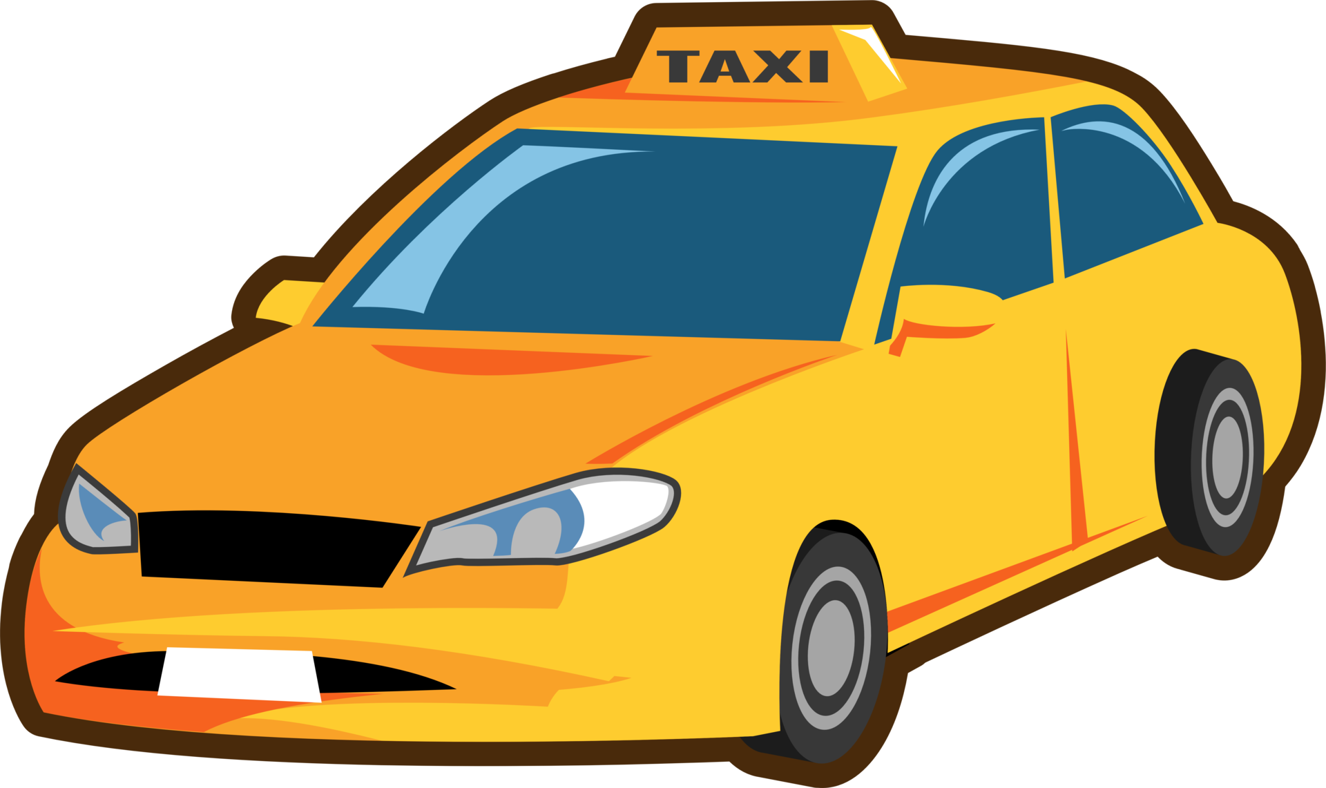 Taxi png graphic clipart design 21594388 PNG