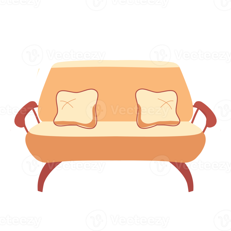 Cute Chair Illustration png