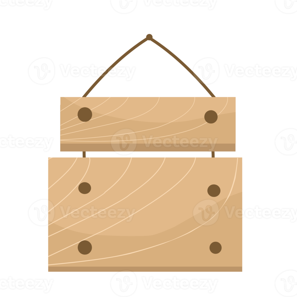 houten bord illustratie png