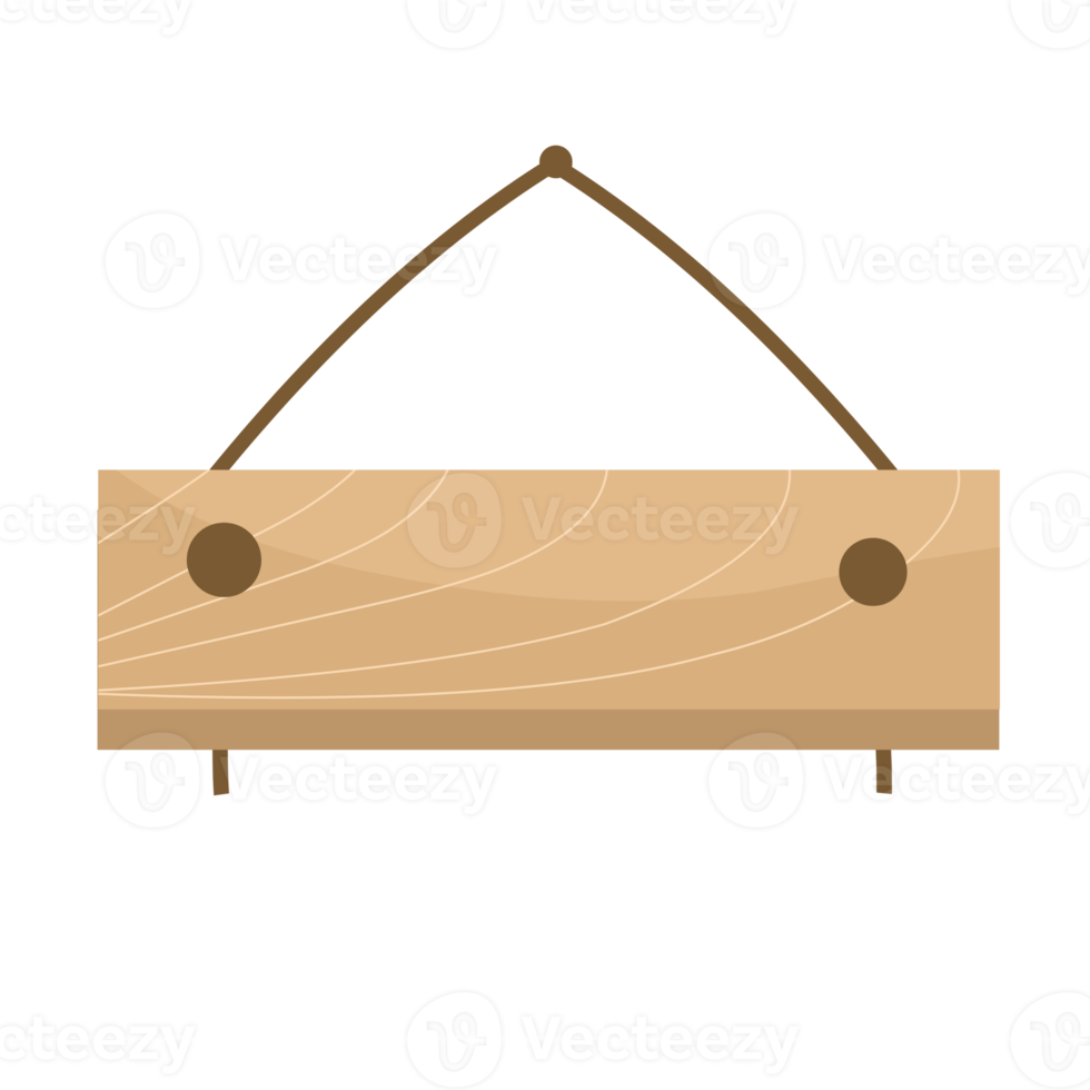 houten bord illustratie png