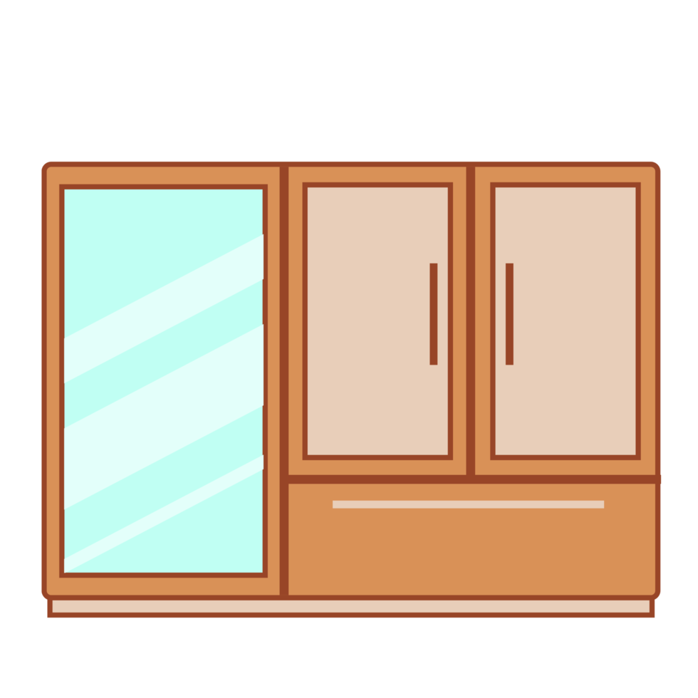 Wood Cupboard Illustration 21594714 PNG