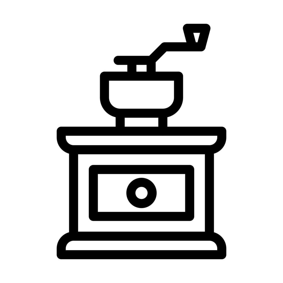 Coffee Grinder Icon Design vector