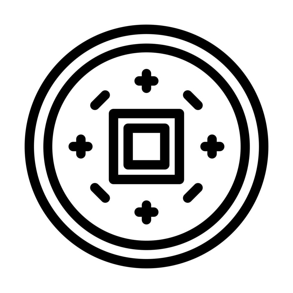 Token Icon Design vector