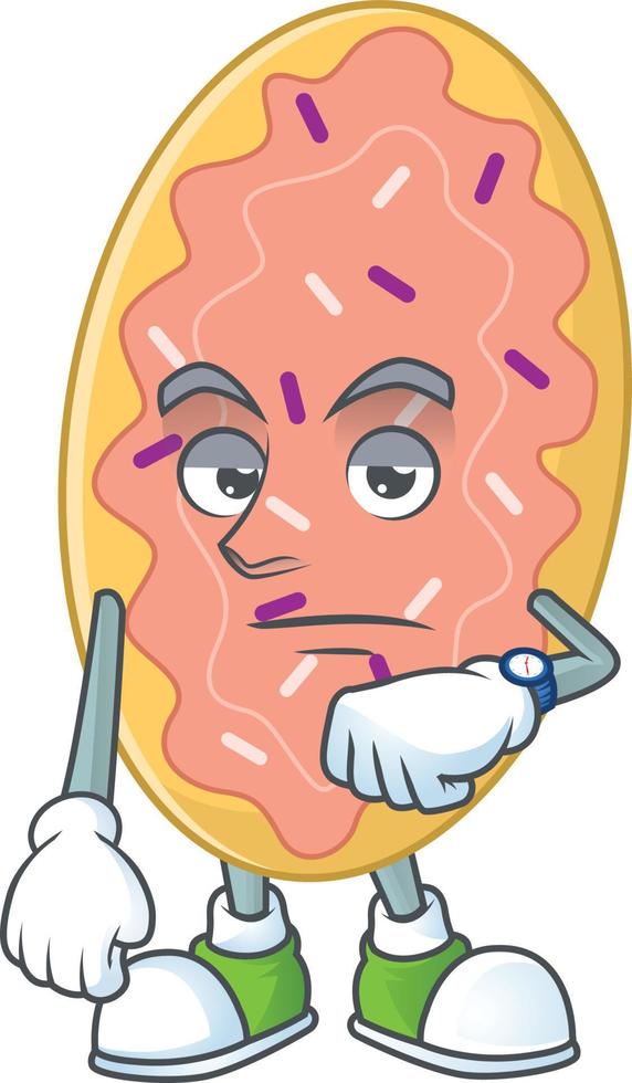 Cartoon character of bread vector