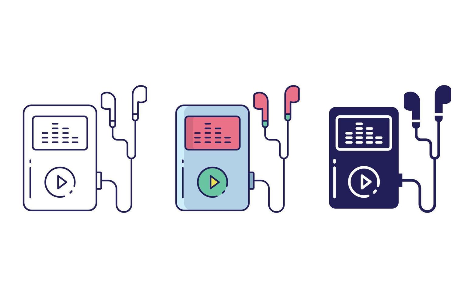 Music Player vector icon