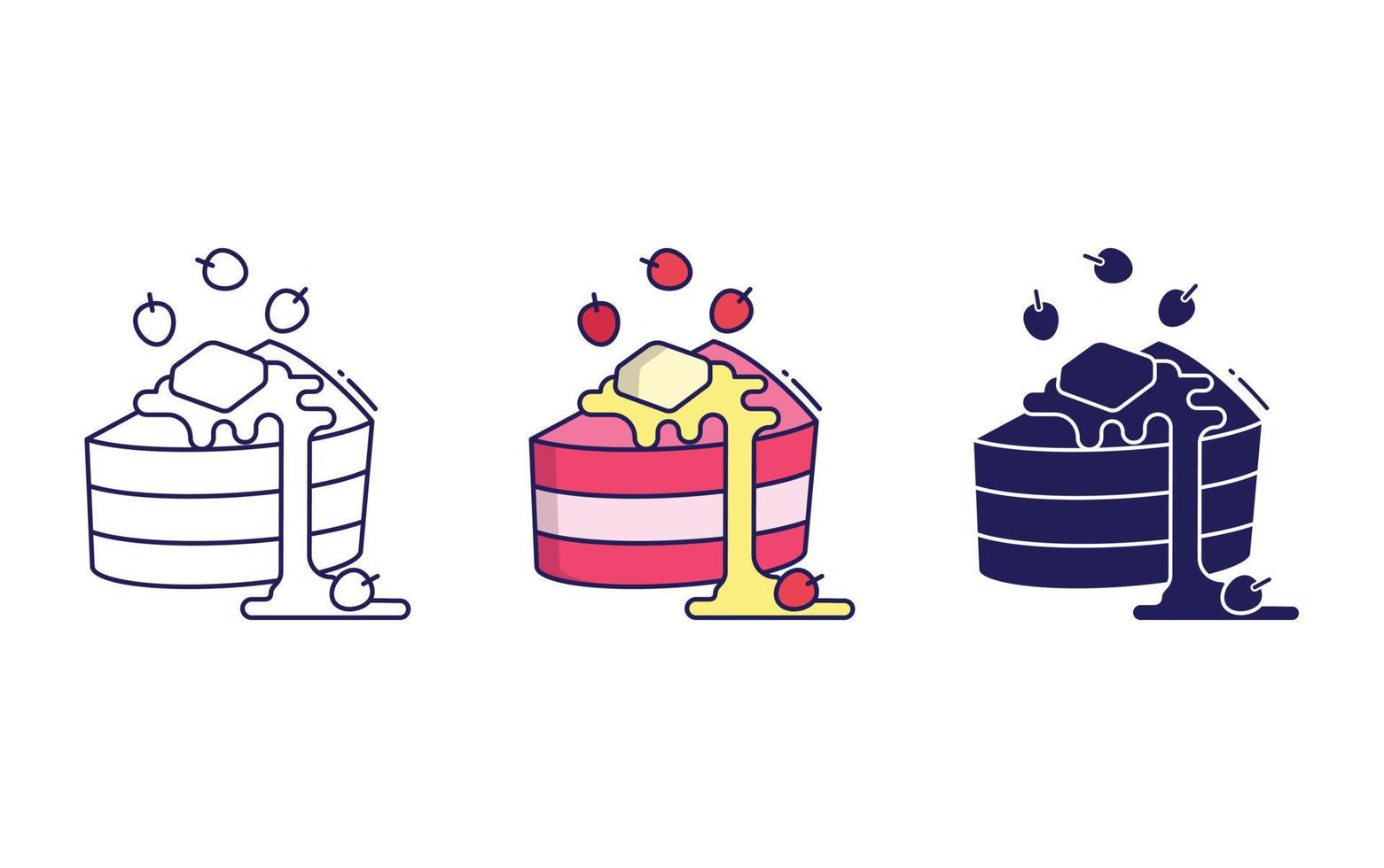 cake vector icon