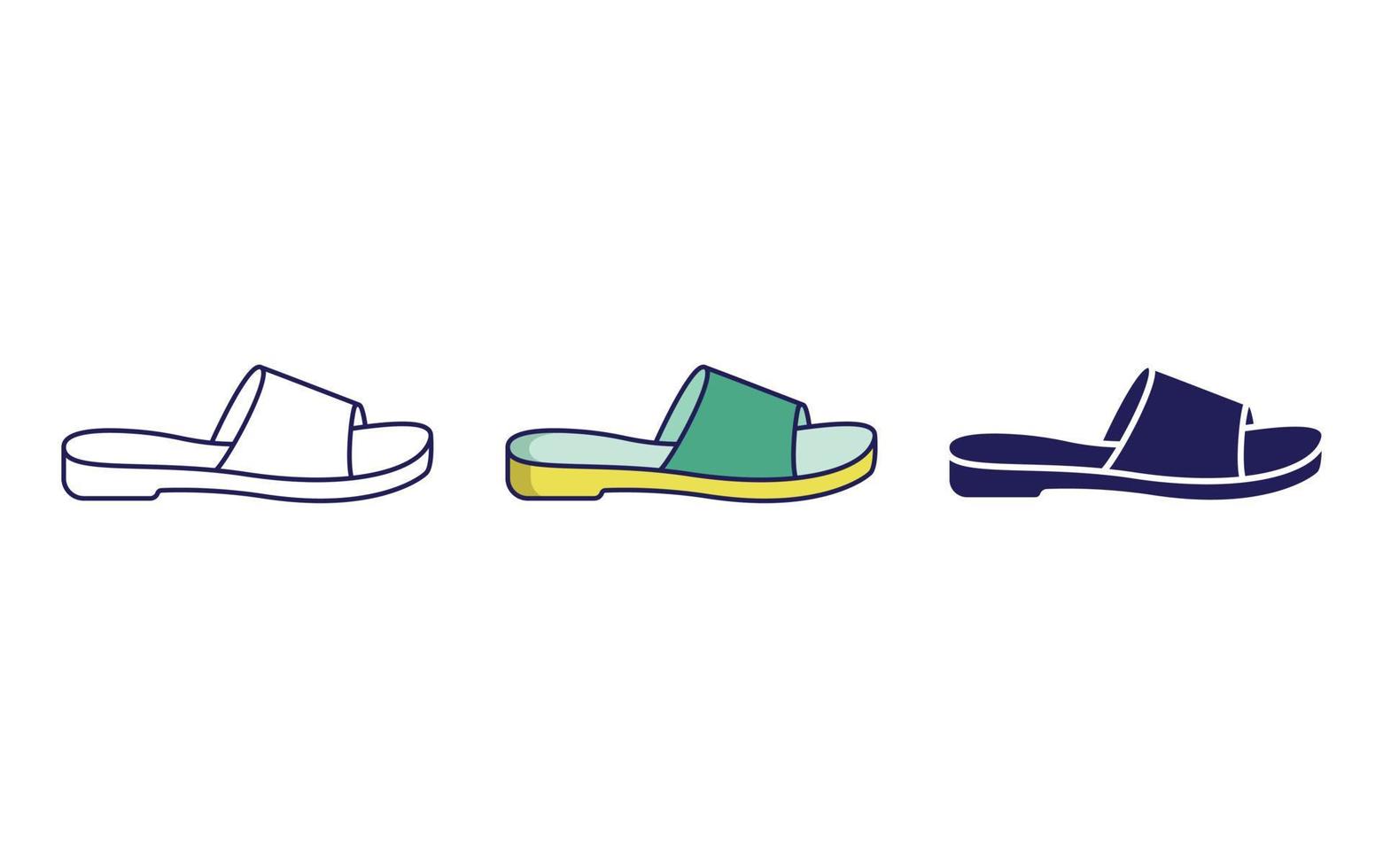 Footwear vector icon