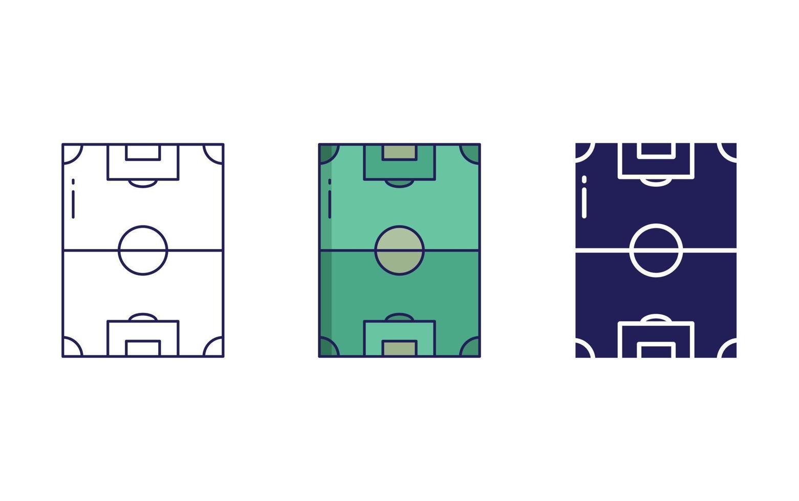 Soccer Field vector icon