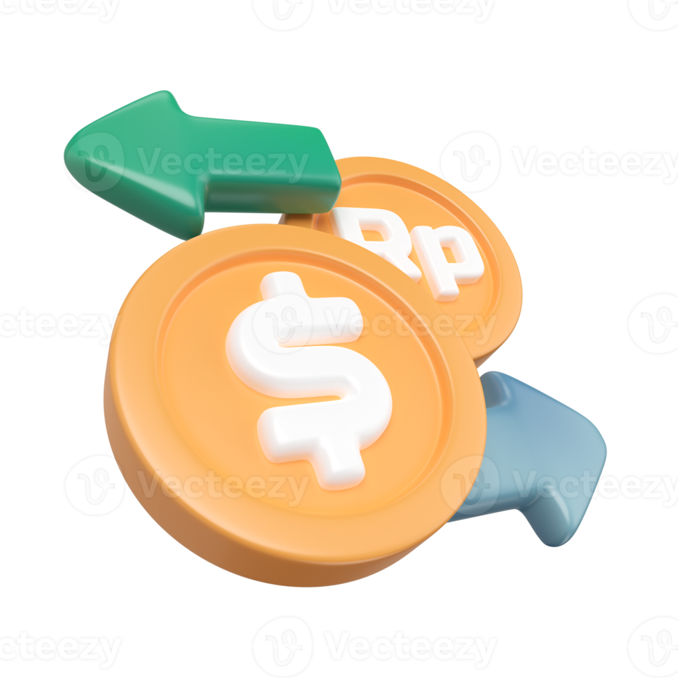 Exchange 3D Illustration Icon png