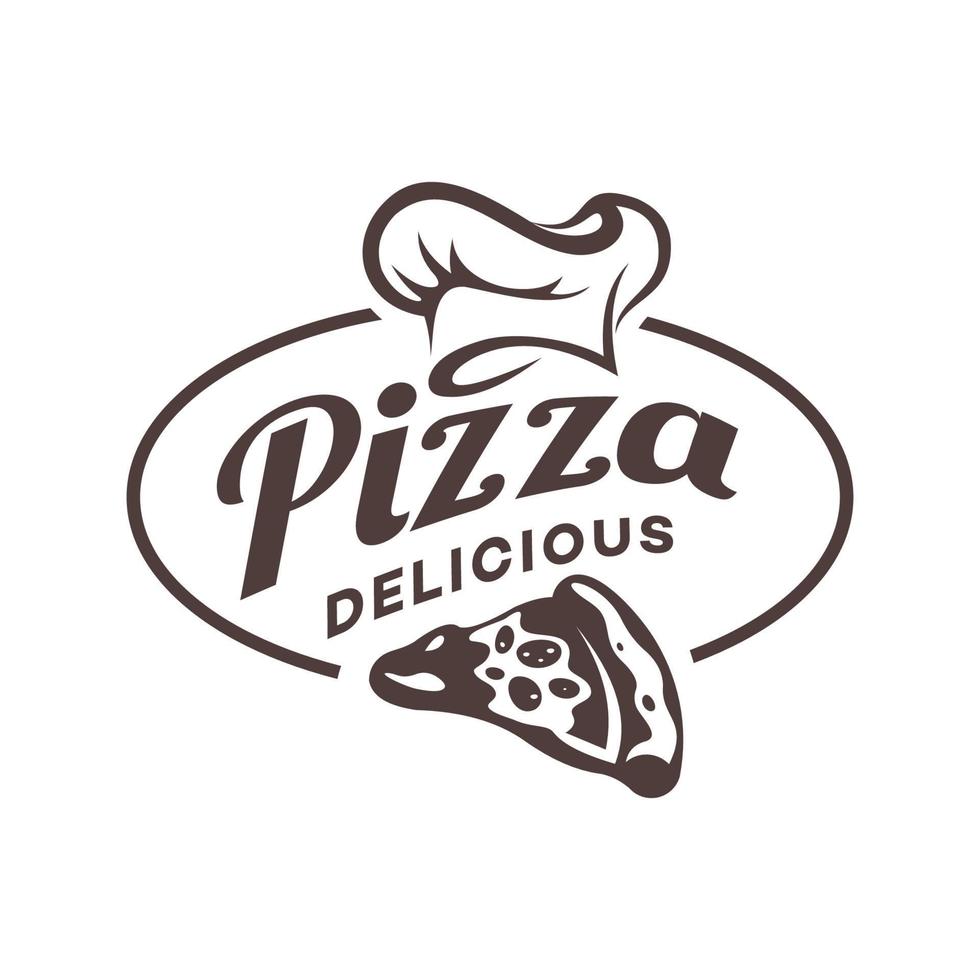 pizza vector template illustration