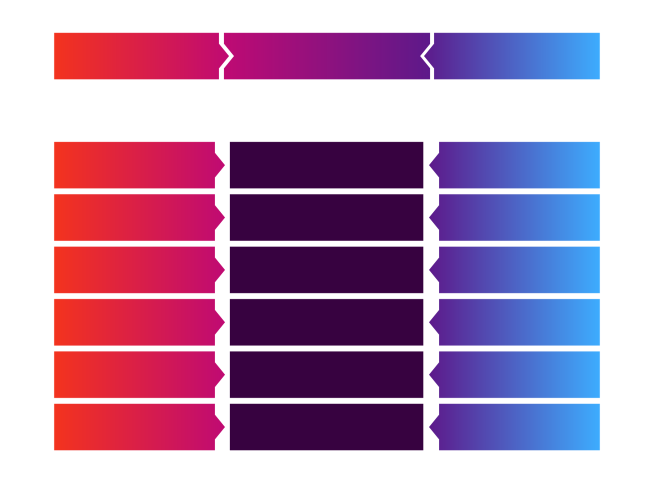 Prodotto confronto tavolo. statistico confronto tavolo. illustrazione. png