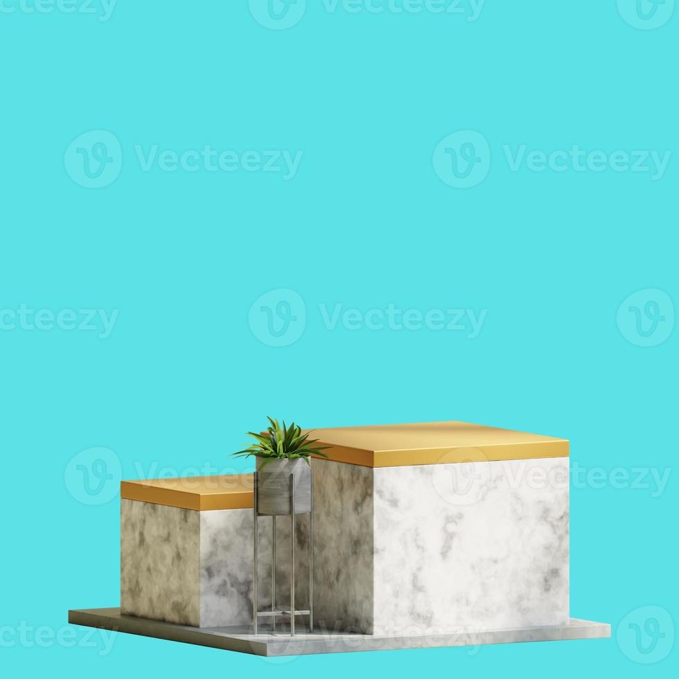 3D Podium Background For Product Showcase photo