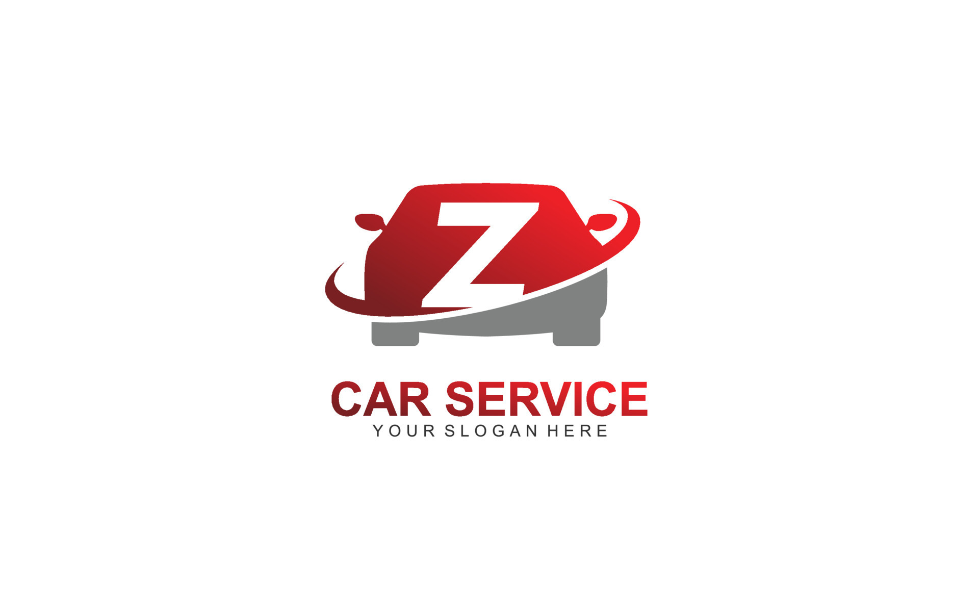 Z rent car logo design inspiration. Vector letter template design for