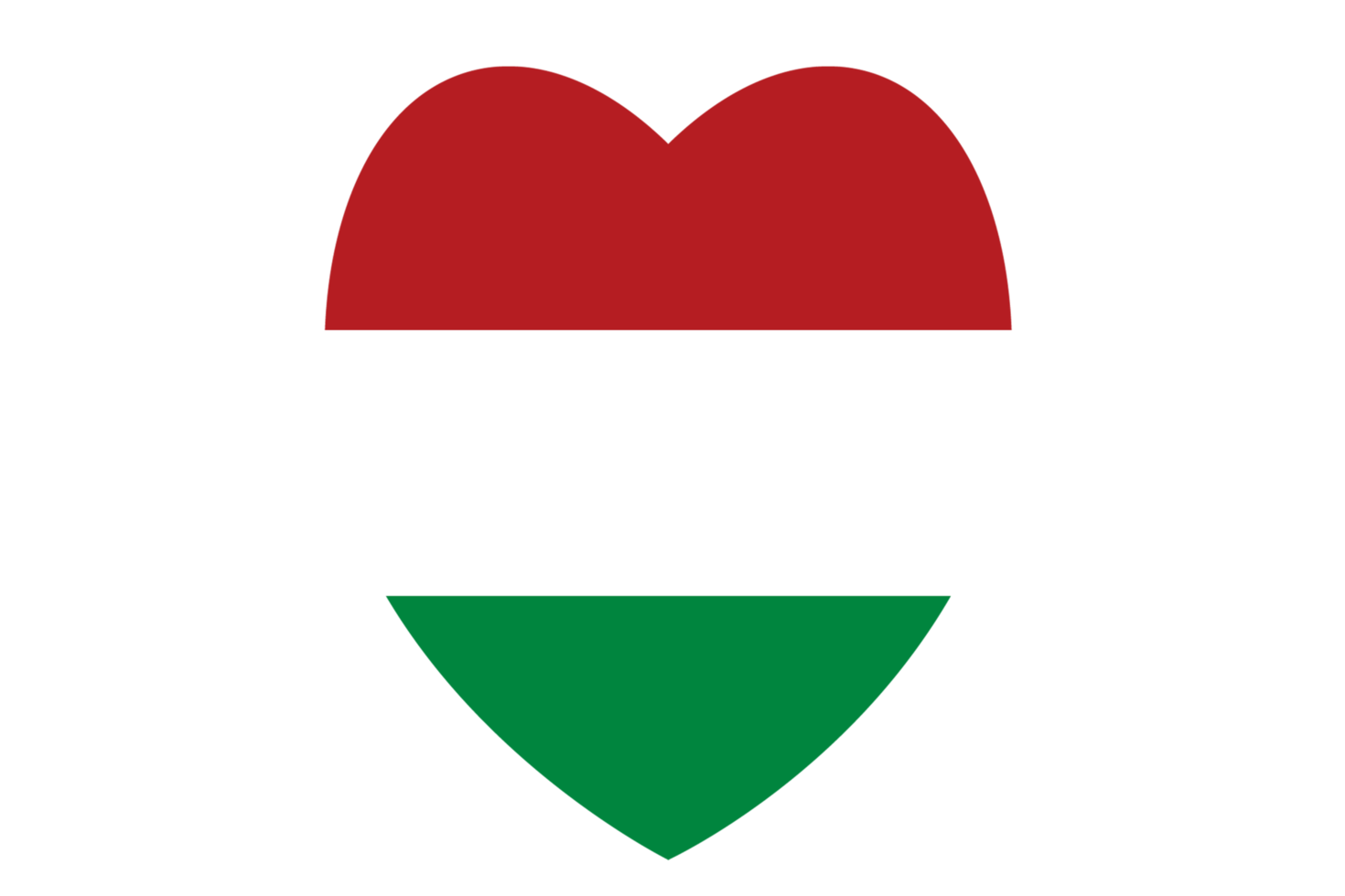 Hungary realistic waving flag illustration. National country background symbol. Independence day Free PNG