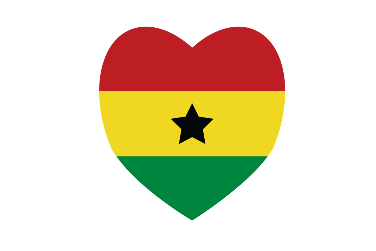 Ghana oficialmente bandera gratis png