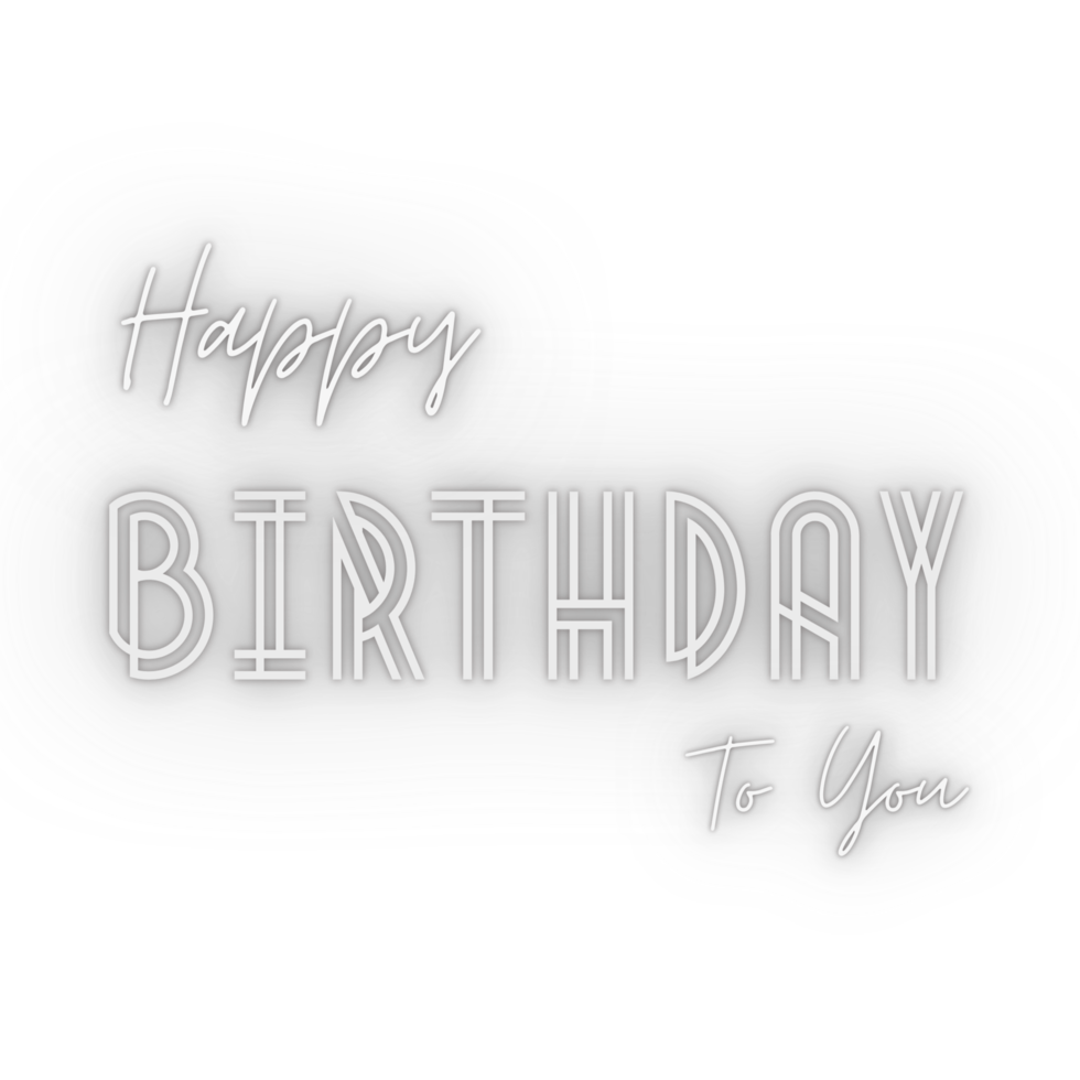 Happy birthday to you png transparent background. Happy birthday text.