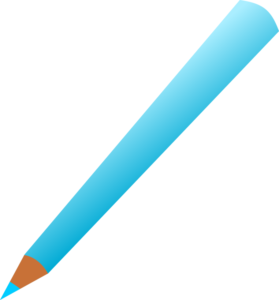 color pencil blue png