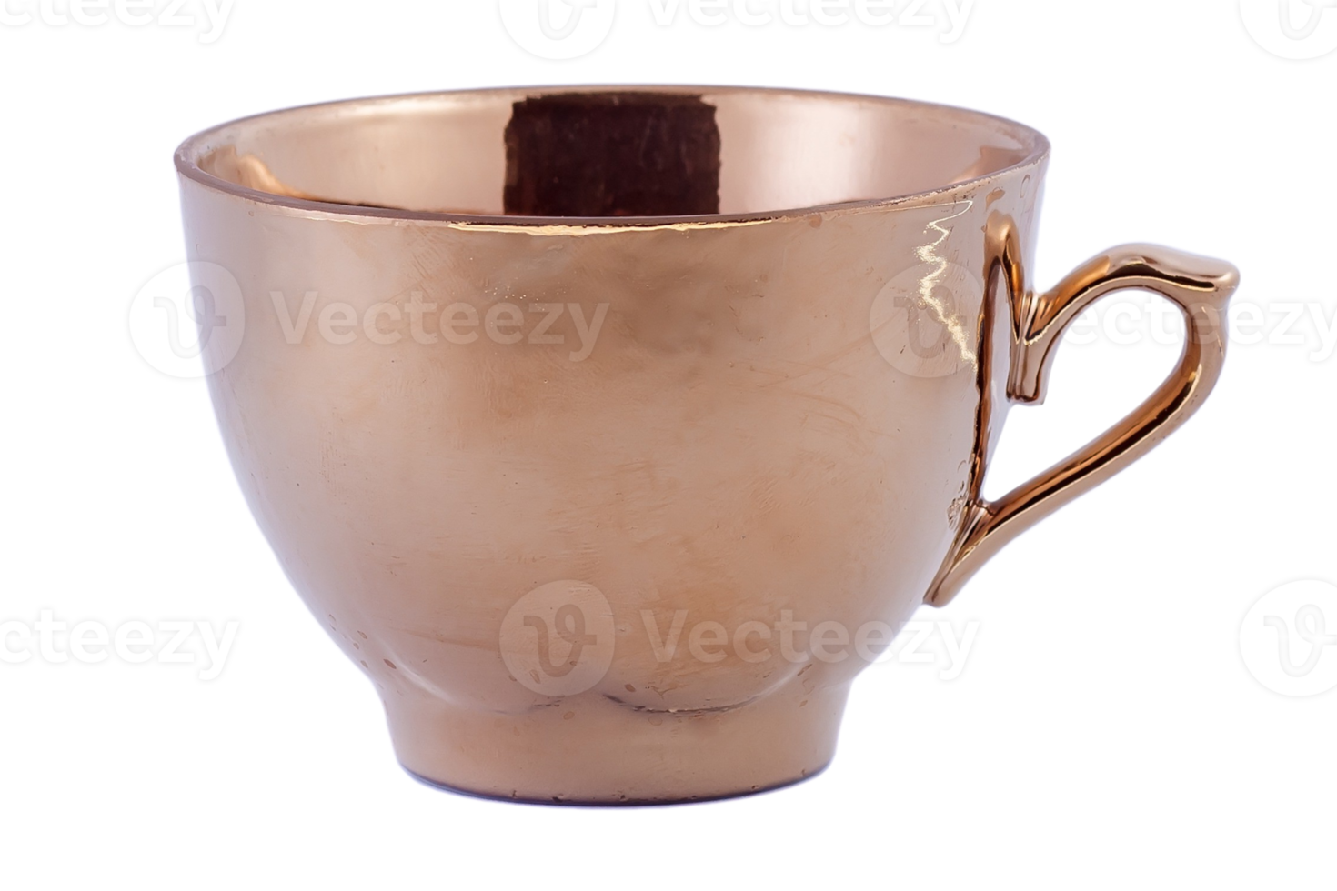 Bronze- Tasse isoliert auf ein transparent Hintergrund png