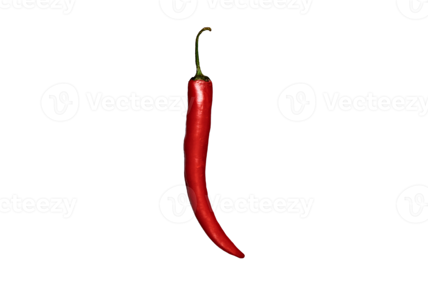 des légumes rouge poivre isolé sur une transparent Contexte png