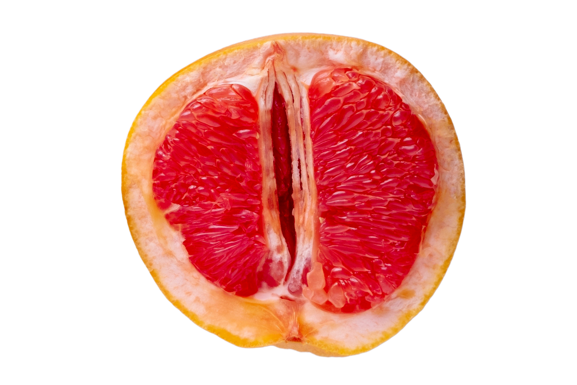 Half grapefruit isolated on a transparent background 21596787 PNG